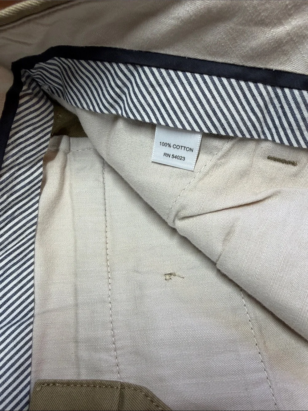 Men's Khaki Casual Chinos